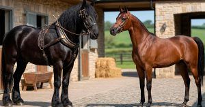 Caballo de sangre fría y sangre caliente: guía completa sobre temperamento y razas